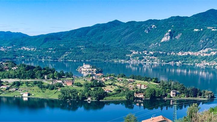 Lago d'Orta - Miasino - trilocale vista lago