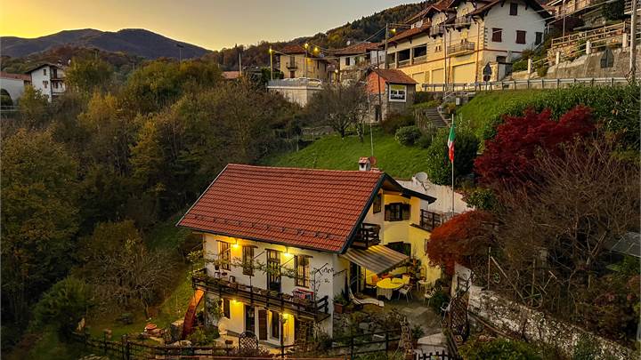 Quarna Sotto - ex mulino con ampio giardino